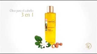 Oleo para el cabello  Aceite para el cabello 3 en 1 [upl. by Laubin]