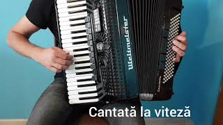 Tutorial Acordeon amp Orga  Hora lautareasca Sol Major Partea 1 si 2 nr6 [upl. by Pedaias]