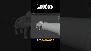 Lattice b3d blender animation [upl. by Aetnuahs214]