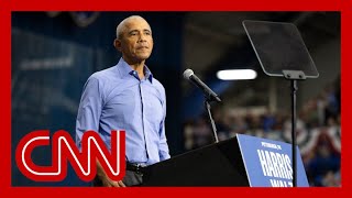 Obama Black men supporting Trump over Harris is not acceptable [upl. by Nayr669]