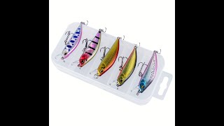 Topwater Minnow Fishing Lures 5Pack [upl. by Attey]