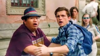 Mysterio Saves Spider Man Scene  Spider Man Far From Home 2019 Movie CLIP HD [upl. by Magdalena]