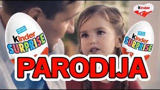 KINDER JAJE REKLAMA PARODIJA [upl. by Aenahs]