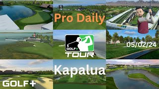 Golf  Pro Daily Tournament  May 2 2024  Kapalua [upl. by Uhayile]