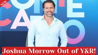 Joshua Morrow Out of YampR Big Loss [upl. by Halehs]