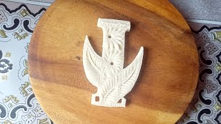 I Letter Nokshi Pitha Design  Full Pitha  Khadija Cooking House [upl. by Sutherland]