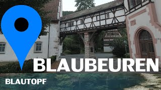 Blaubeuren  Ulm Blautopf Historische Handschmiede Museum Altstadt Rundgang  Old City Tour Germany [upl. by Lezah]