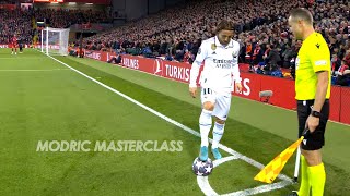 Luka Modric 37 years old vs Liverpool  210223 Modric Masterclass 🔥 HD [upl. by Korns]