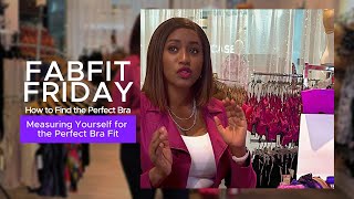 Fabfit Friday Measuring yourself for the perfect bra fit [upl. by Ambrosia]