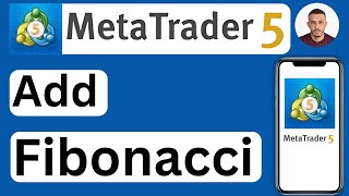 How to Add Fibonacci fibonacci retracement Levels in MetaTrader 5 MT5 Mobile App  Easy to Follow [upl. by Araem825]