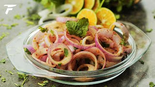 Masala Onion Salad  Dhaba Style Chatpati Piyaz  Piyaz Salad By Foodizo [upl. by Nesyla]