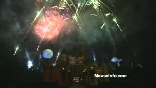 Halloween Screams fireworks highlights 2012 Disneyland Halloween Time [upl. by Ahsienak]