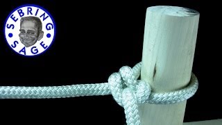 Knot Tying Two HalfHitches [upl. by Xavier]