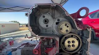 “CAMSHAFT amp BASE TIMING”  REBUILDING A CUMMINS X15  Real Life Trucking  Episode 403 [upl. by Caryn]