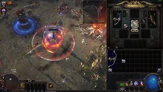 PoE Eye of Winter reduced projectile speed interaction [upl. by Yttap]