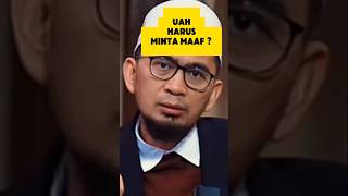 ANTI KRITIK UST ADI HIDAYAT APAKAH HARUS MINTA MAAF [upl. by Jamille]