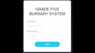 grade 5 bursary system [upl. by Elocin]