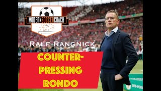 Ralf Rangnick  Intense amp Aggressive CounterPressing Rondo [upl. by Courtney607]