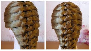 Tuto coiffure simple cheveux longmi long 💗 Coiffure tresse originale 💗 facile à faire [upl. by Crockett553]