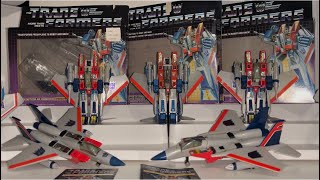 Transformers generation one Starscream multi variant and identification guide G1 vintage seeker [upl. by Bria]