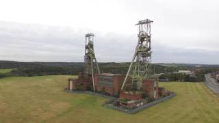 Drone flight over Clipstone Nottinghamshire [upl. by Harberd]