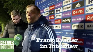 Schalke 04 Trainer Frank Kramer spricht Klartext nach Testspiel in Gütersloh [upl. by Carberry]