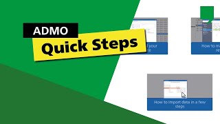 ADMO Quick Steps 15 Zentrale Datenverwaltung mit ADMO [upl. by Jumbala842]