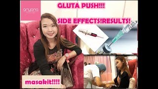 FIRST GLUTA DRIPPUSH EXPERIENCE FAST WHITENING BA KAMO CharmzDiary [upl. by Nara]