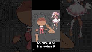 Speedpaint de meatychan jaja ola kabros speedpaint utau meatychan mari [upl. by Aoniak320]