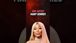 One artist many genres  Nicki Minaj 🔥 Which genre did I forgot [upl. by Alaster]