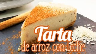 Tarta de arroz con leche  Recetas Thermomix  Postre sin horno y económico [upl. by Rhodie868]