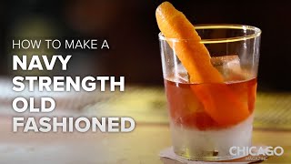 How to Make Queen Marys Navy Strength OldFashioned [upl. by Genaro]