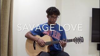 Savage Love  Jason Derulo  FREE TABS Fingerstyle Guitar Cover [upl. by Parnas]