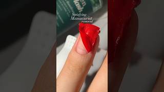 Have you seen anything like this before nails nailpolish nailgoals gelremoval gelnails [upl. by Gilpin751]