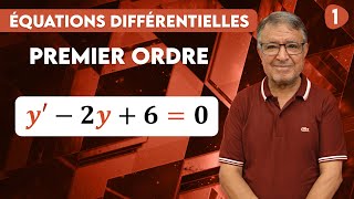 Équations Différentielles  Premier Ordre  Ex 1 BAC Terminale [upl. by Narmis9]