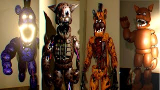 Shadow of Your Nightmare EXTRAS All Animatronics [upl. by Aivalf]