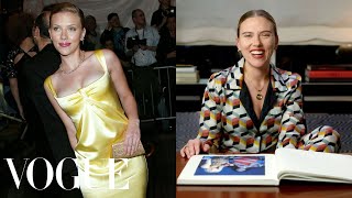 Scarlett Johansson Breaks Down 12 Looks From 1996 to Now  Life in Looks  Vogue [upl. by Jean-Claude]