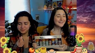 🧡🔥 8 Pack Torchbearer Sauces challenge w mushiinoodle 💛 [upl. by Marchese]