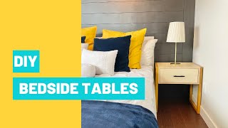 DIY Bedside Tables for Beginners [upl. by Almeida595]