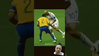 When Zidane destroying Brazil prime player football respect zidane [upl. by Kera]