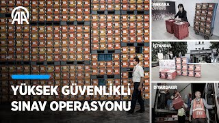 ÖSYMnin YKS için yürüttüğü quotyüksek güvenlikli sınav operasyonuquot adım adım görüntülendi [upl. by Heydon]