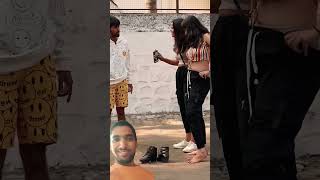 prank with twist for cute girl comedy funnyprank video prankvideo reelsvideo reelsindia [upl. by Christabel]