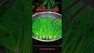 EASY SPINACH SALAD RECIPE recipe cooking chinesefood spinach salad vegetables [upl. by Eniak584]