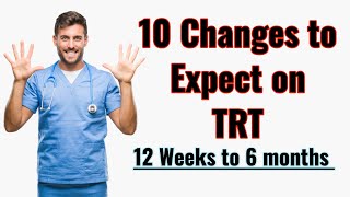 10 Changes to Expect on Testosterone and TRT at 6 months [upl. by Doelling]