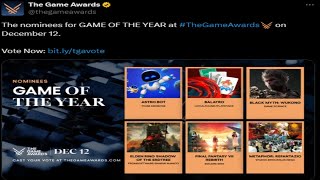 Game Award Nominations Are Interesting [upl. by Fassold237]