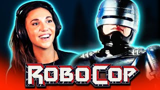 ROBOCOP 1987 Movie Reaction w Coby FIRST TIME WATCHING [upl. by Nolek294]