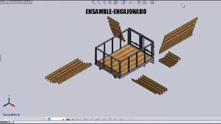 Simulación de ensamble NP300 [upl. by Eserrehs]