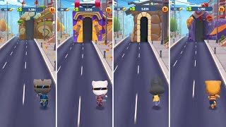 Talking Tom Gold Run Talking TomTalking AngelaTalking BeccaTalking Ginger AndroidiOS Gameplay [upl. by Giselbert738]