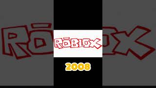 Roblox Logo Evolution 20042024 robloxshorts [upl. by Meijer]