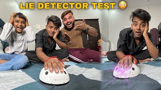 Lie Detector Test with Faisal 😳 He Started Crying 😭 [upl. by Reifinnej656]